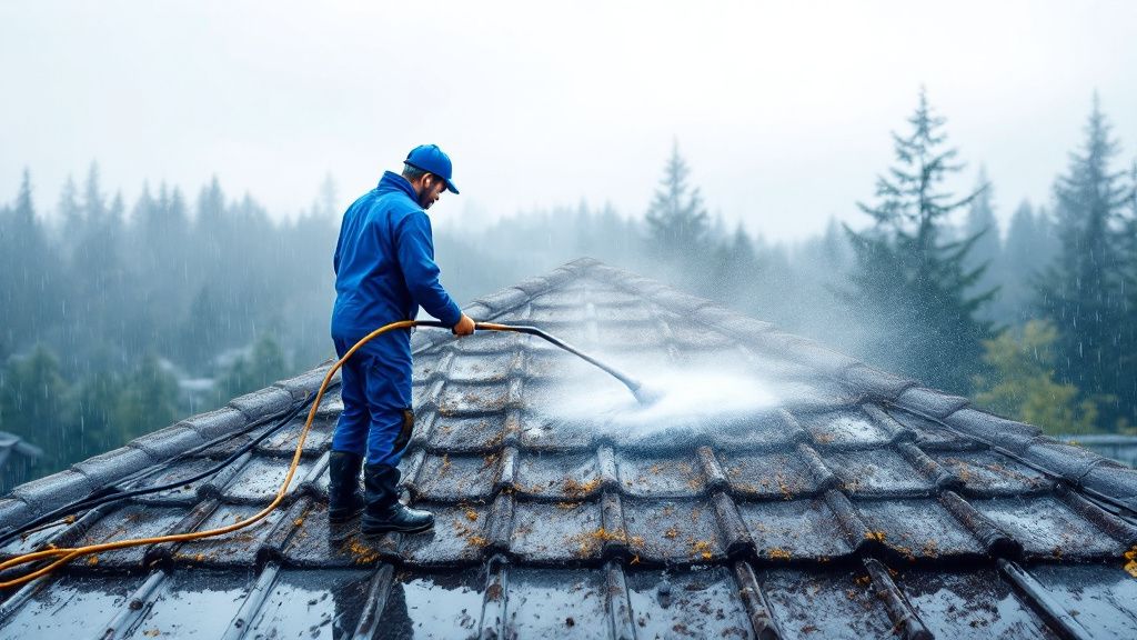 Proven Roof Cleaning Methods for Oregon’s Rainiest Months